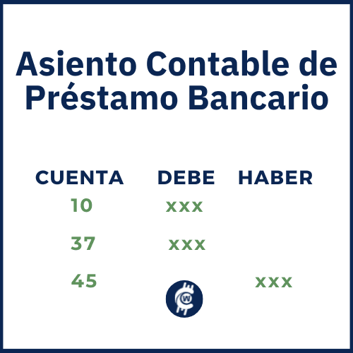 Asiento Contable de Préstamo Bancario