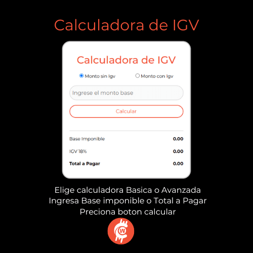 Calculadora de IGV