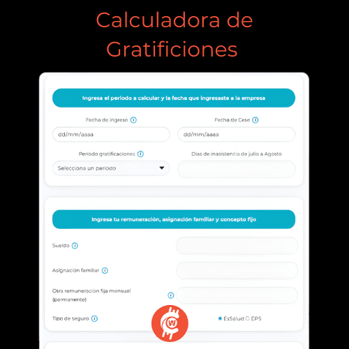 Calculadora de Gratificaciones