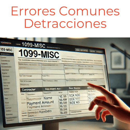 Errores Comunes Detracciones